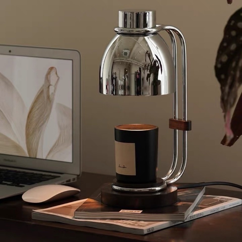 坐客KOETUF蜡灯定时中古铁艺融烛卧室香薰灯LamomeDeco生日礼物