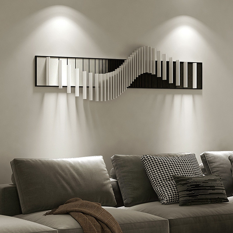 客厅装饰画高级感卧室挂画床头沙发背景墙壁画现代高档大气3D挂件